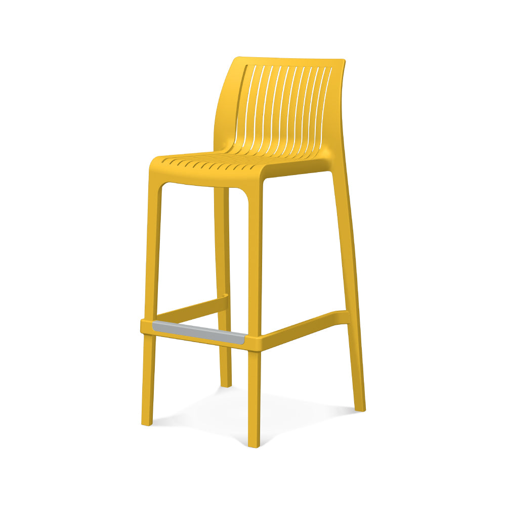 Milos Resin Bar Stool
