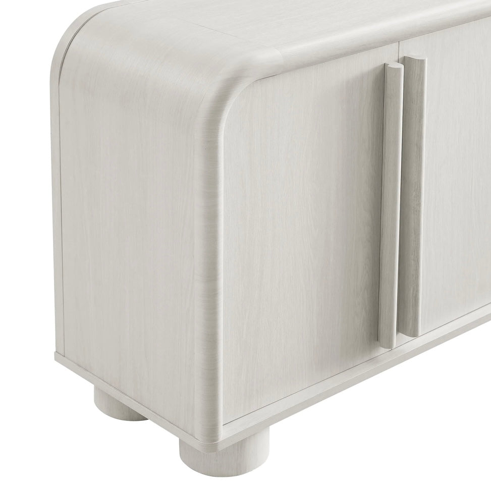 Bellamy Curved 4-Door Sideboard Cabinets