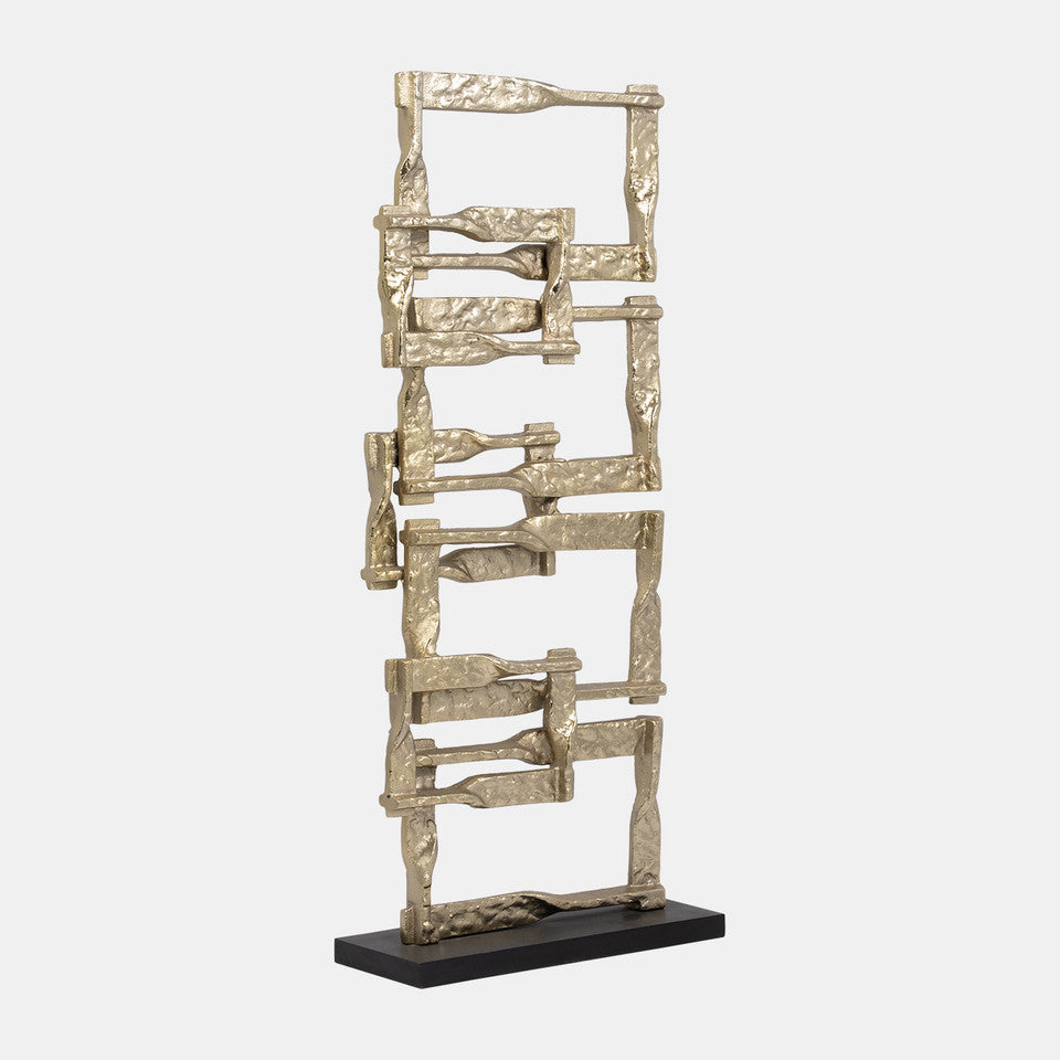Stacking Squares Sculptures - Set of 2