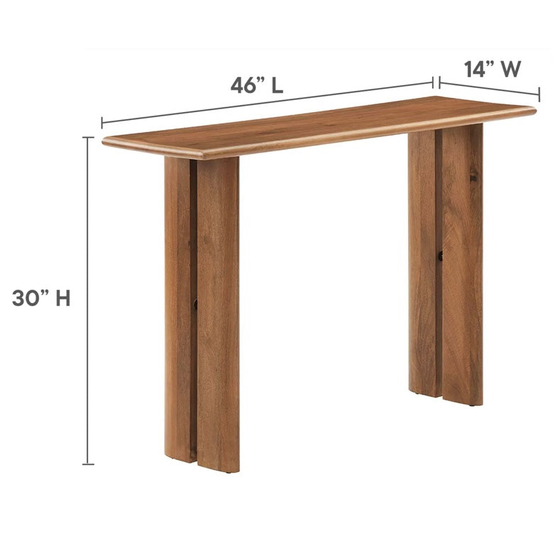 COMING SOON: Amistad Wood Console Table