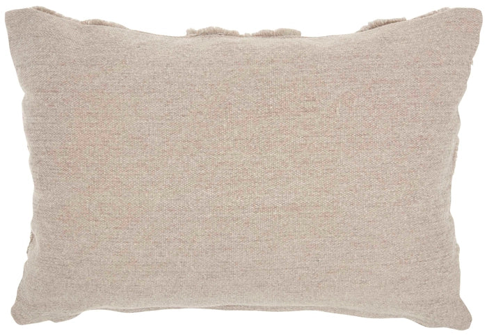 Woven Hearts Throw Pillow