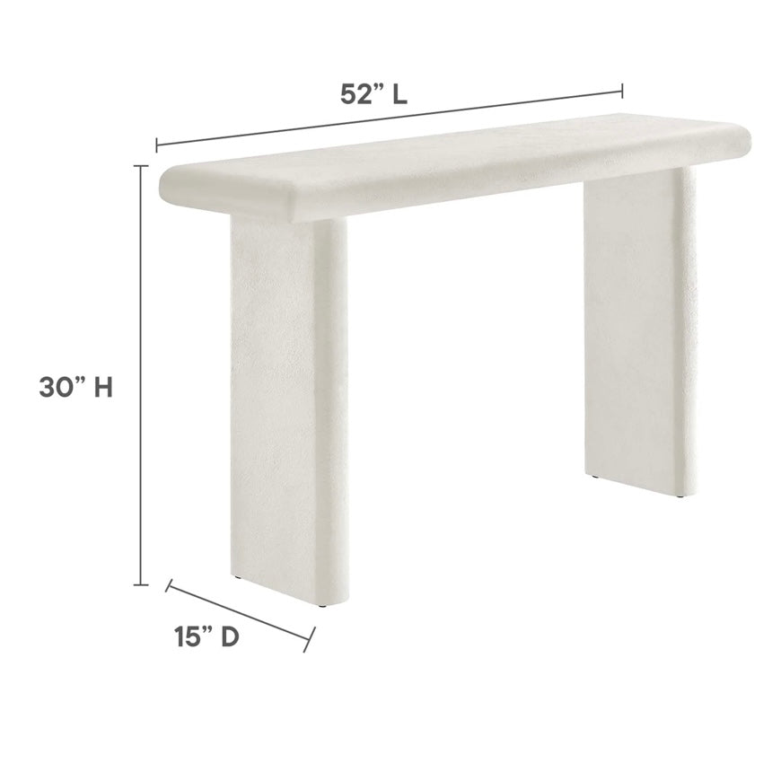 COMING SOON: Relic Textured Concrete Console Table