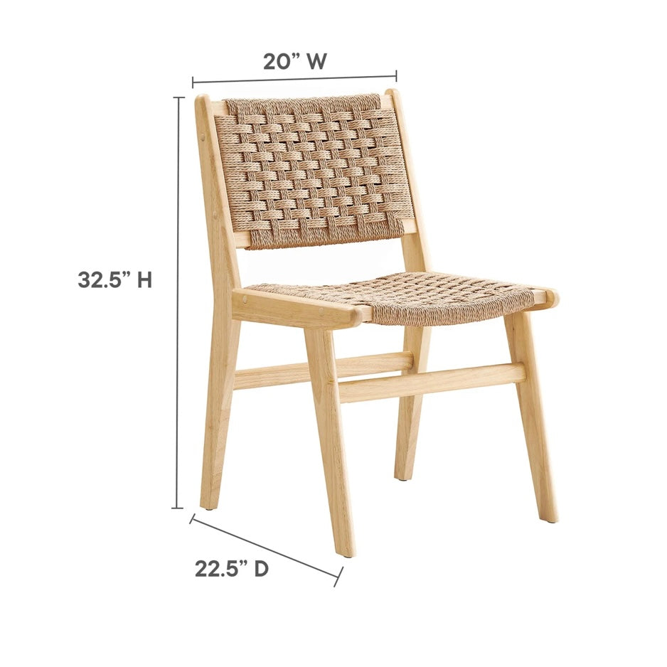 Saoirse Woven Rope Dining chair