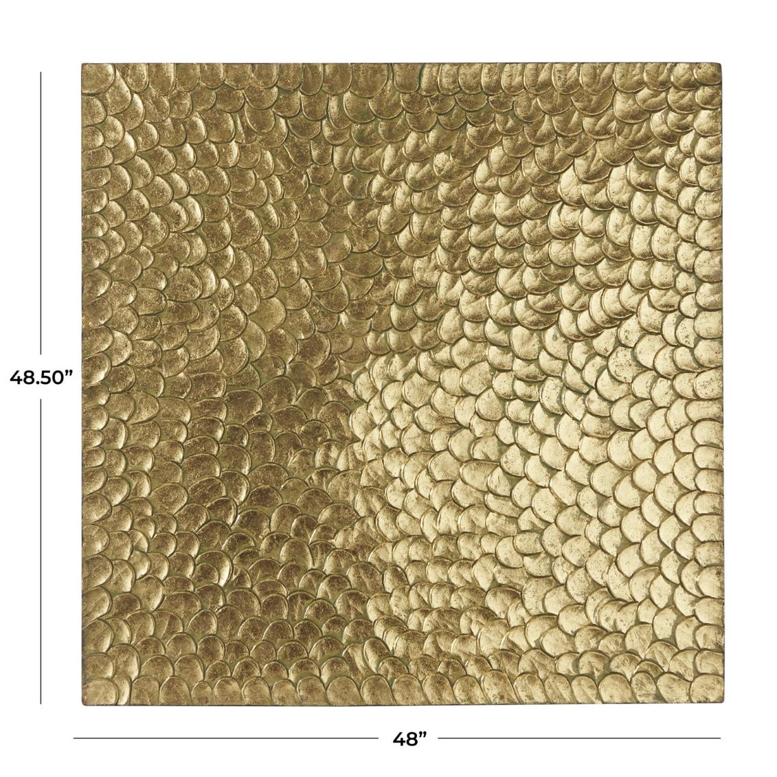 Wood Carved Scales Wall Decor