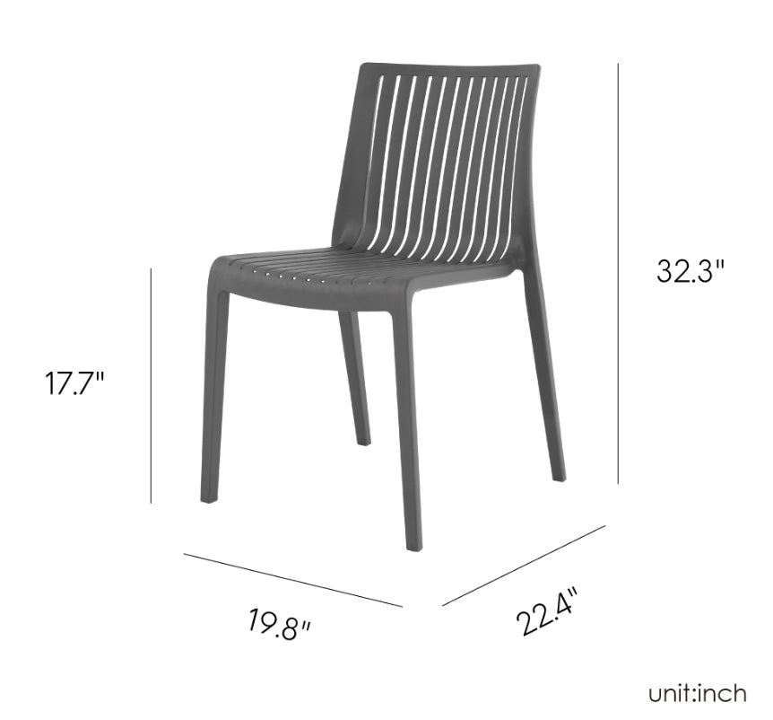 Milos Armless Dining Chair