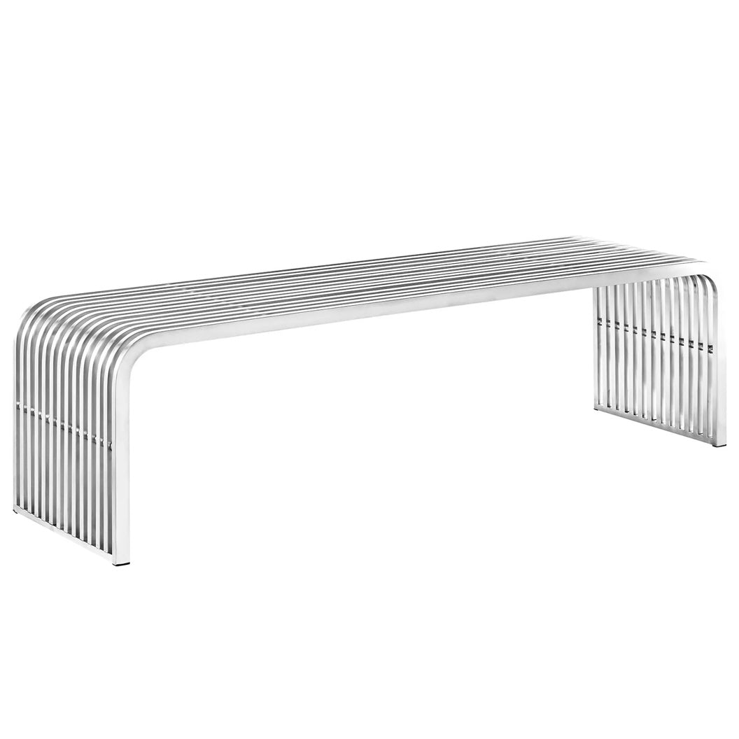 Pipe Stainless Steel Bench