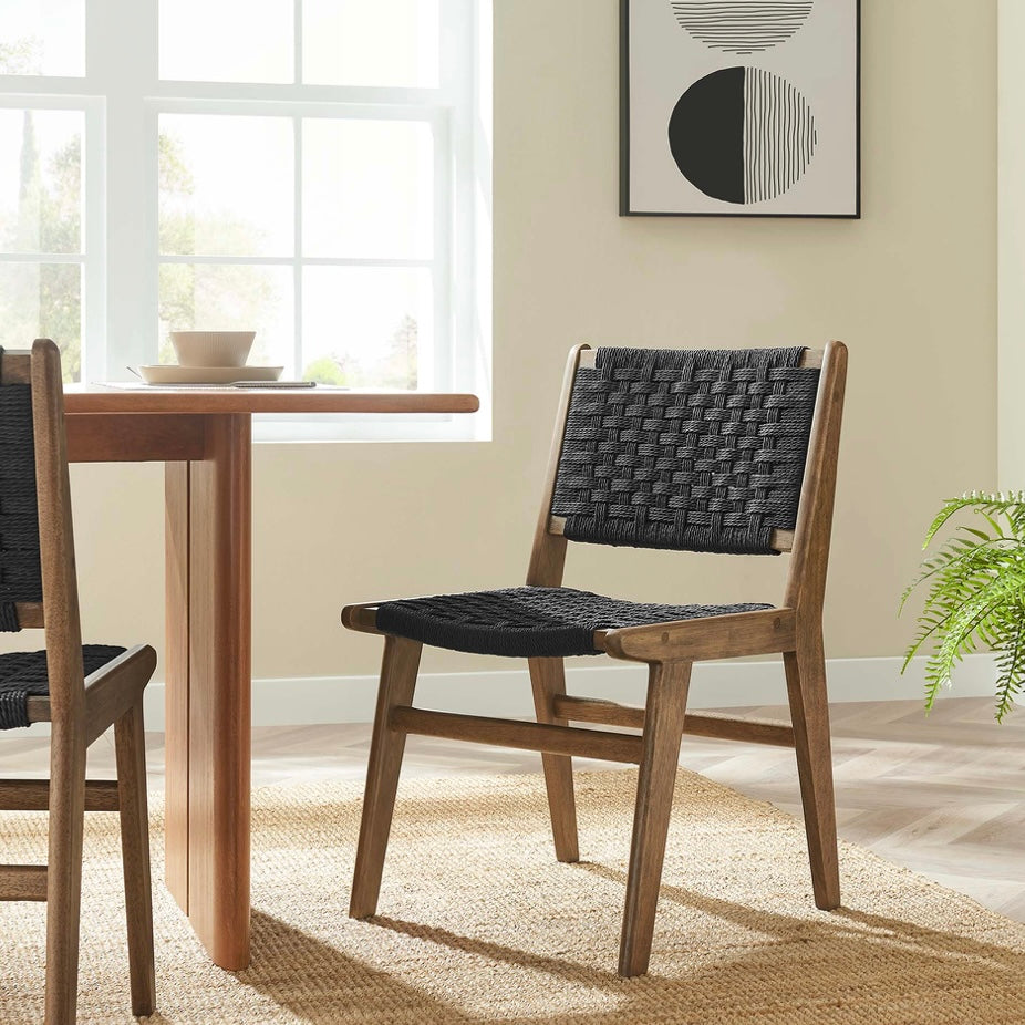 Saoirse Woven Rope Dining chair