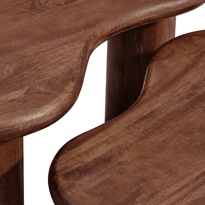Hackney Mango Wood Nesting Coffee Tables
