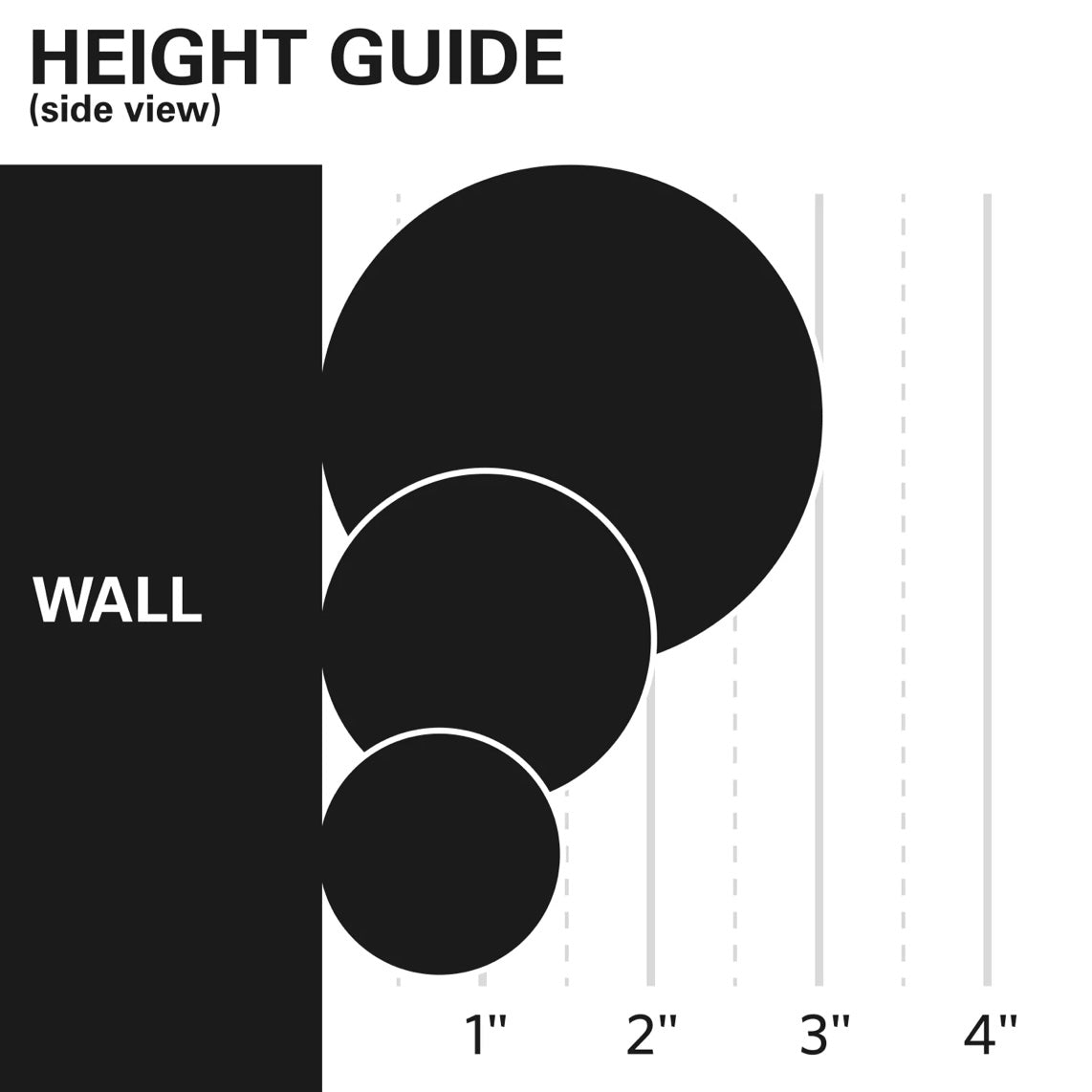 Wall Play Orbs Set of 10 - Glossy Gold