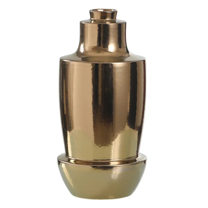 Dynasty Bronze Ceramic Vase