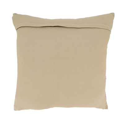 Color Band Fringe Pillow