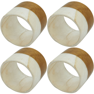 Capiz Napkin Rings
