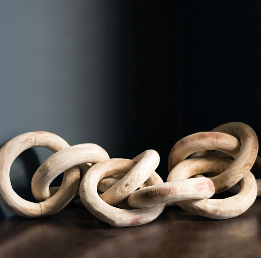 Wood Chain Links