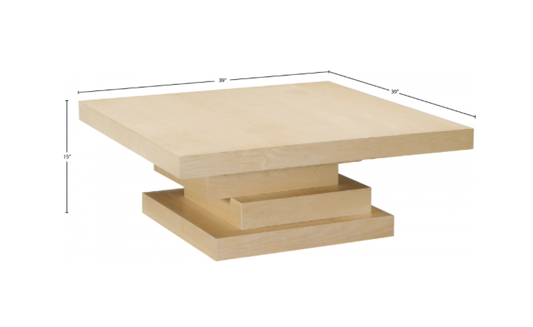 Westmount Ash Veneer Coffee Table