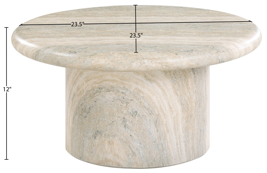 Emara Concrete and Fiberglass Coffee Table