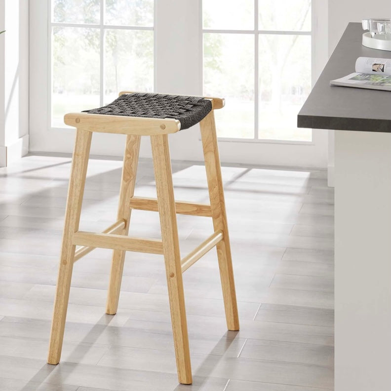 Saoirse Woven Rope Stool