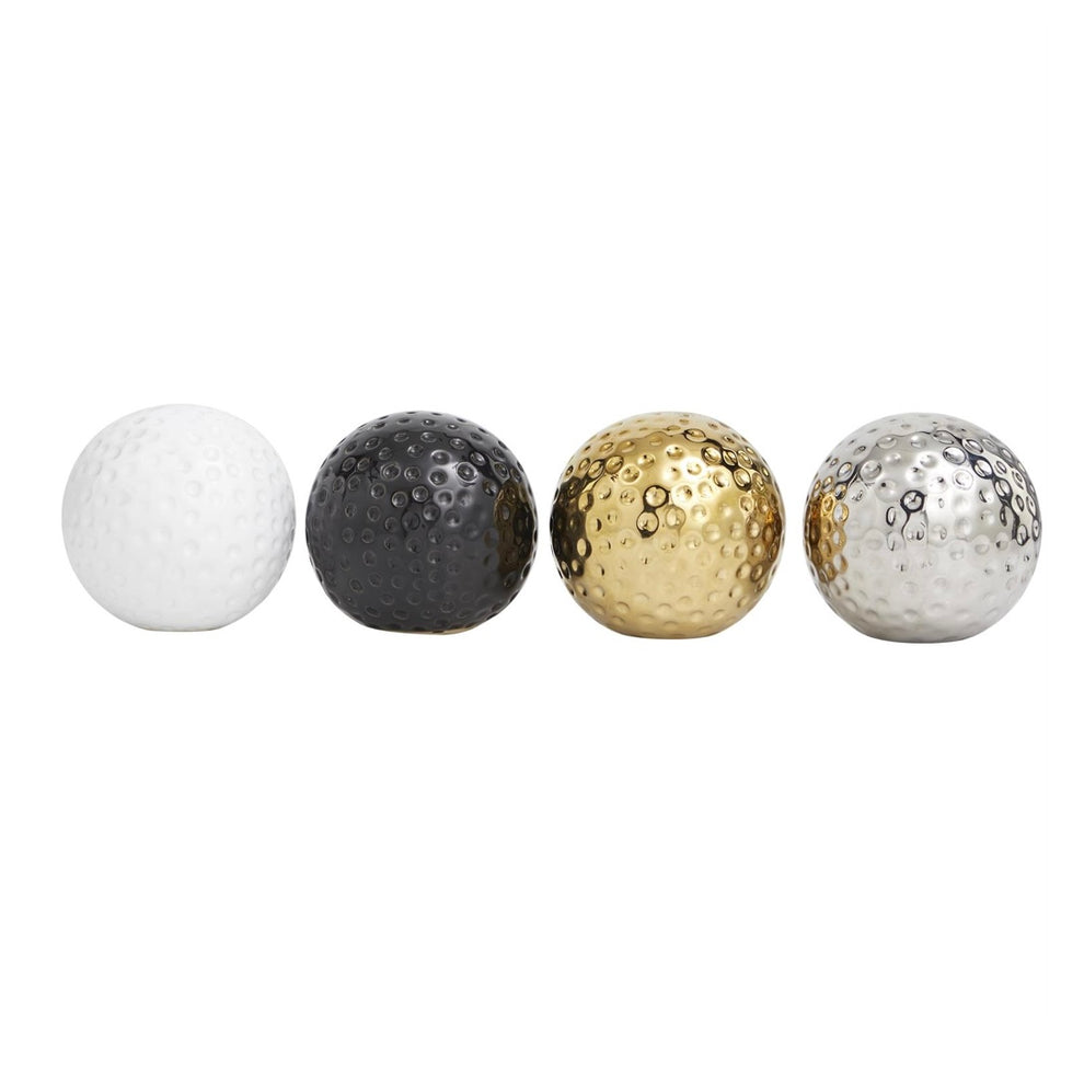 Metallic Multi Colored Spheres – Stool & Deco
