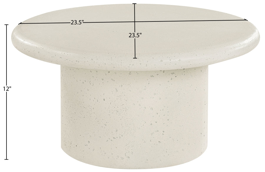 Emara Concrete and Fiberglass Coffee Table