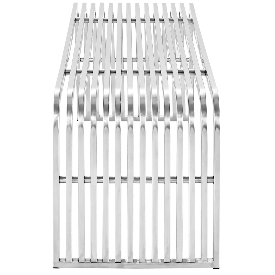 Pipe Stainless Steel Bench