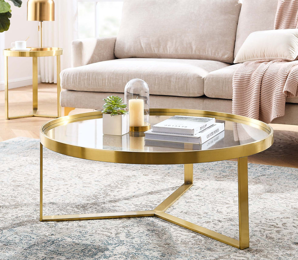 Relay Gold Coffee Table