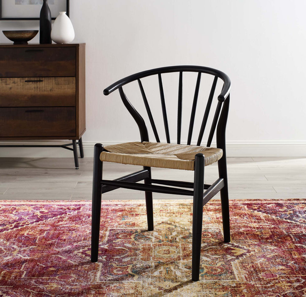 Flourish Spindle Wood Dining Side Chair