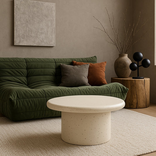 Emara Concrete and Fiberglass Coffee Table
