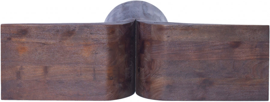Tee Acacia Wood Console Table