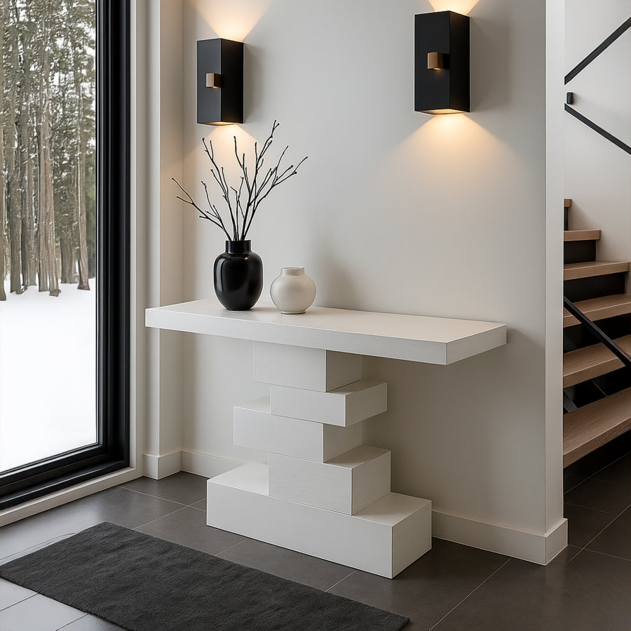 Westmount Ash Veneer Console table