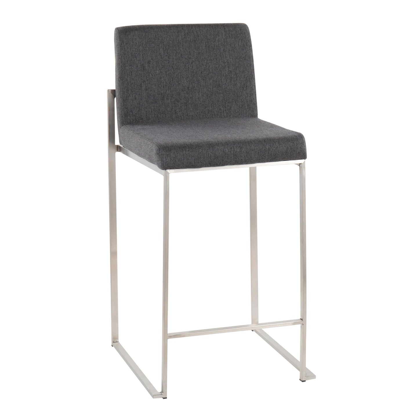 Fuji High back 26” Fixed-Height Counter Stool