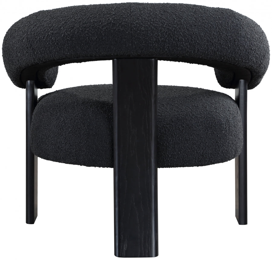 Winston Boucle Fabric Upholstered Accent Chair