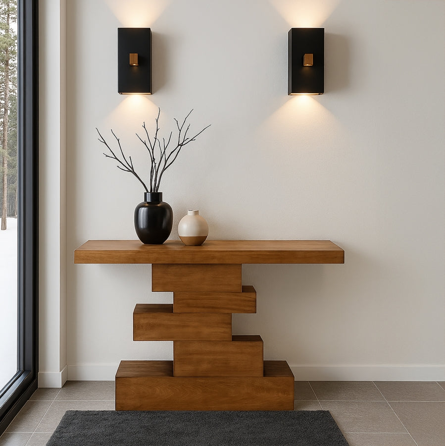 Westmount Ash Veneer Console table