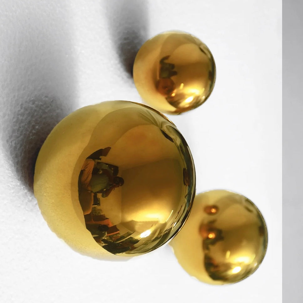 Wall Play Orbs Set of 10 - Glossy Gold