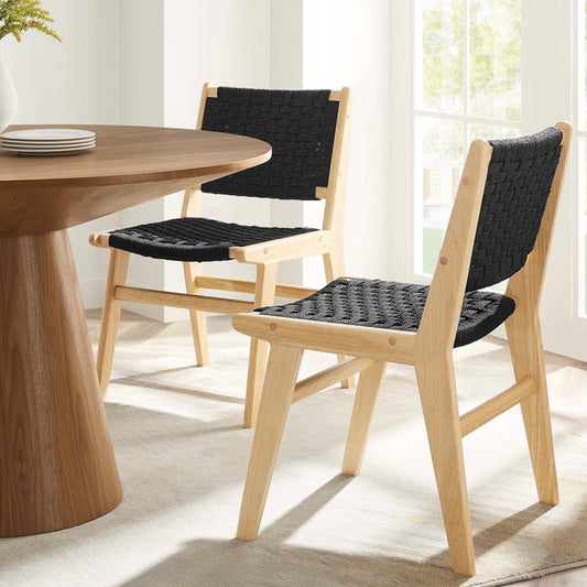 Saoirse Woven Rope Dining chair