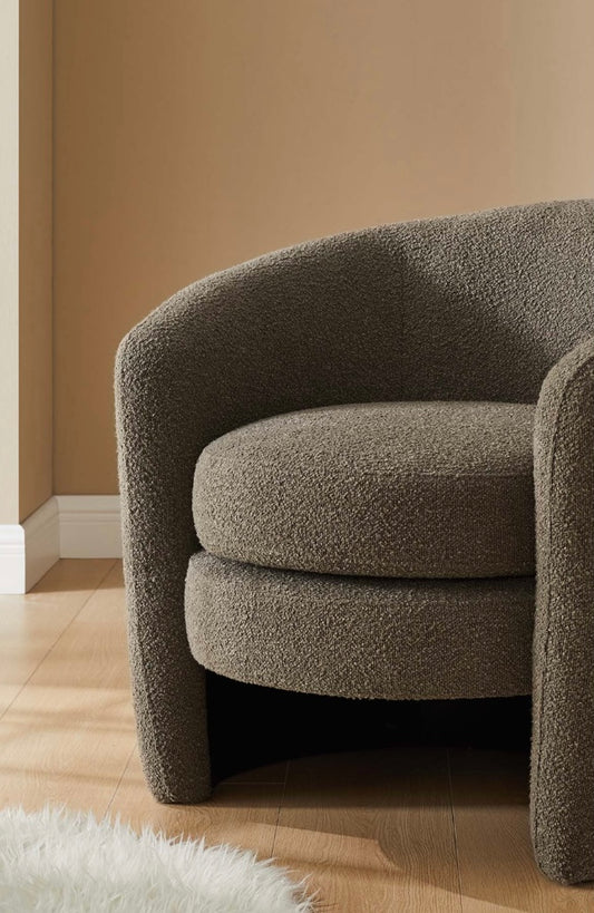 Affinity Upholstered Boucle Armchair