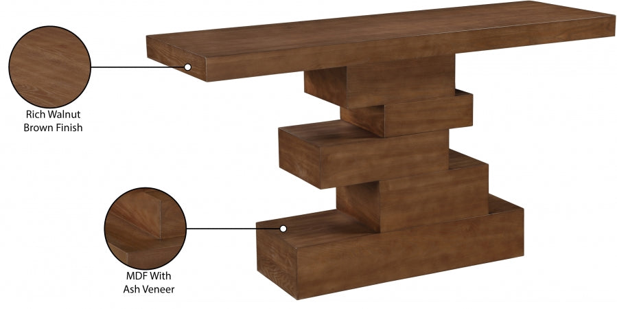 Westmount Ash Veneer Console table