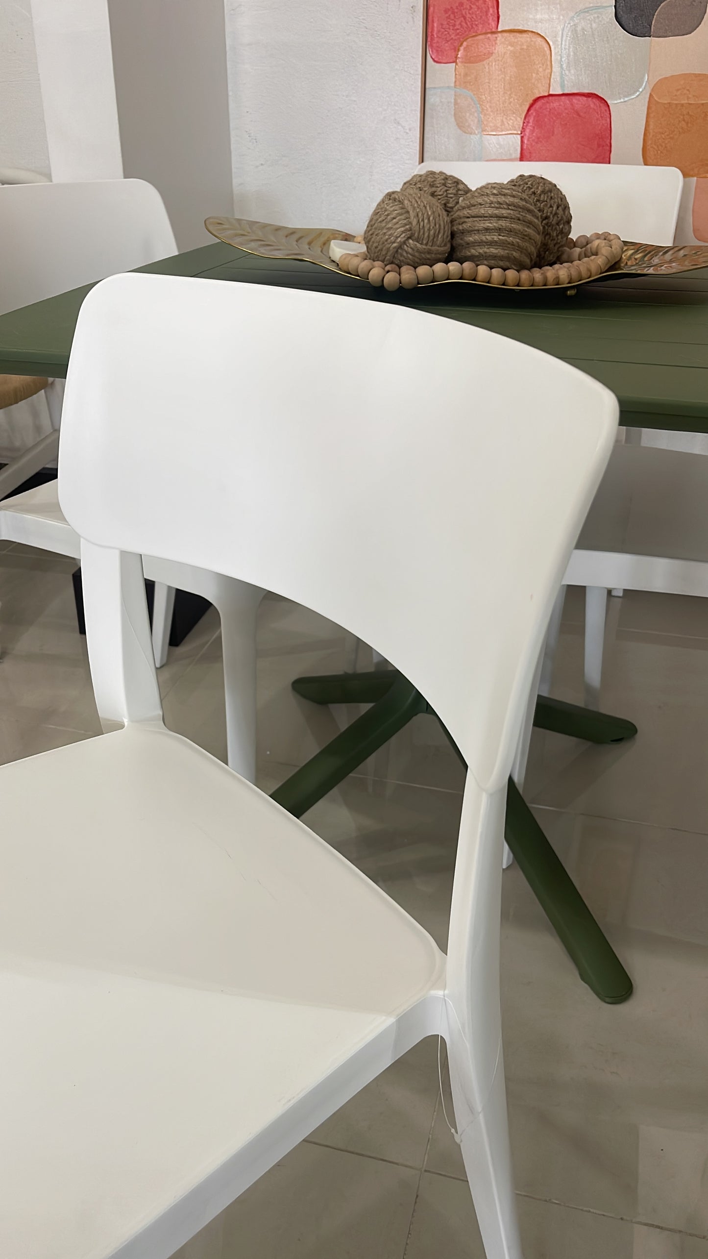 Sillas Blancas Comerciales