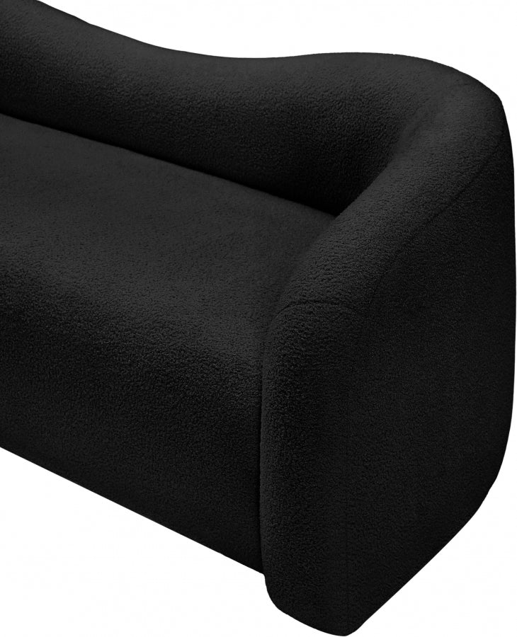 Kali 62” Faux Shearling Loveseat