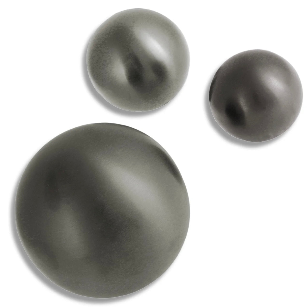 Wall Play Orbs Set of 10 - Matte Black