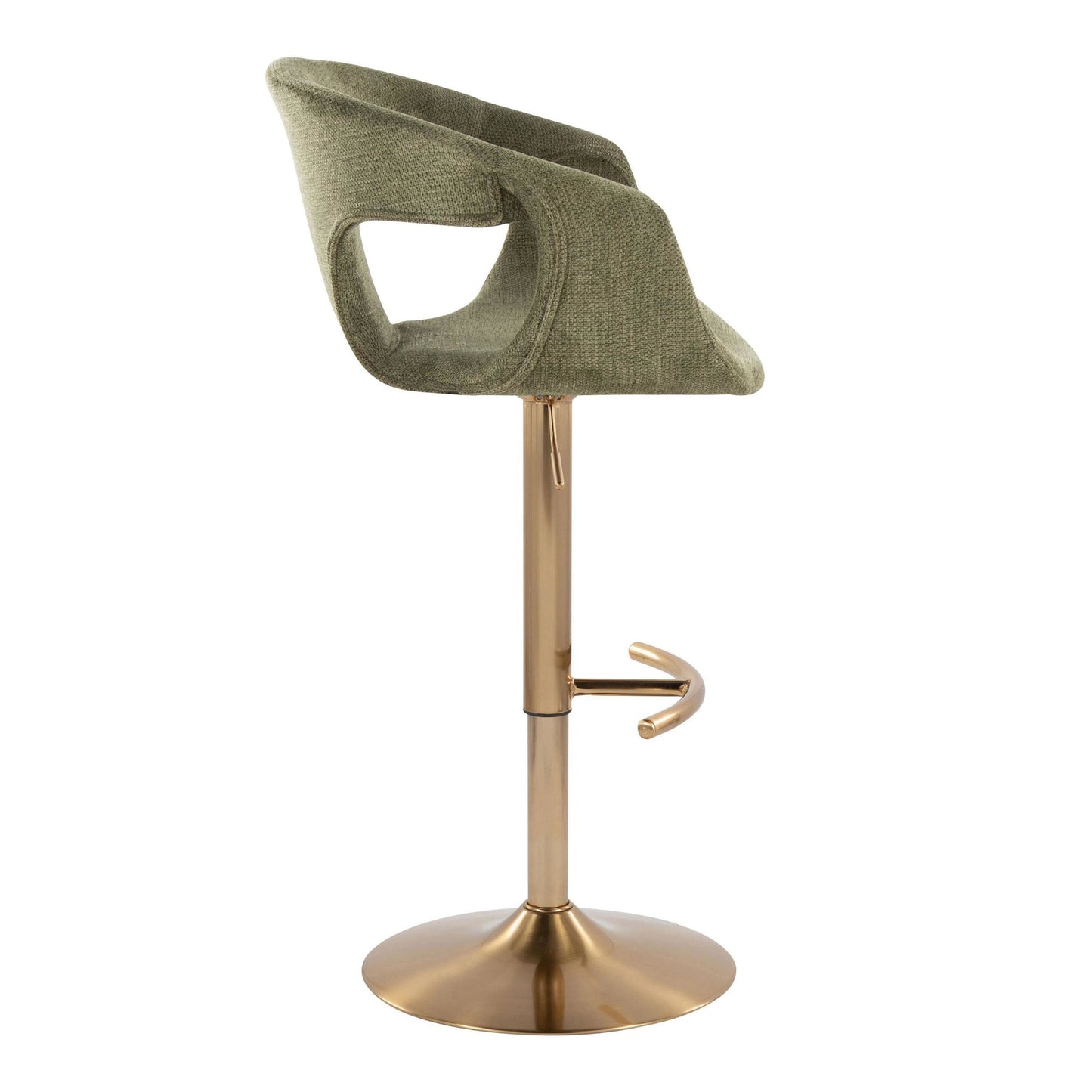 Curva Hydraulic Bar stool