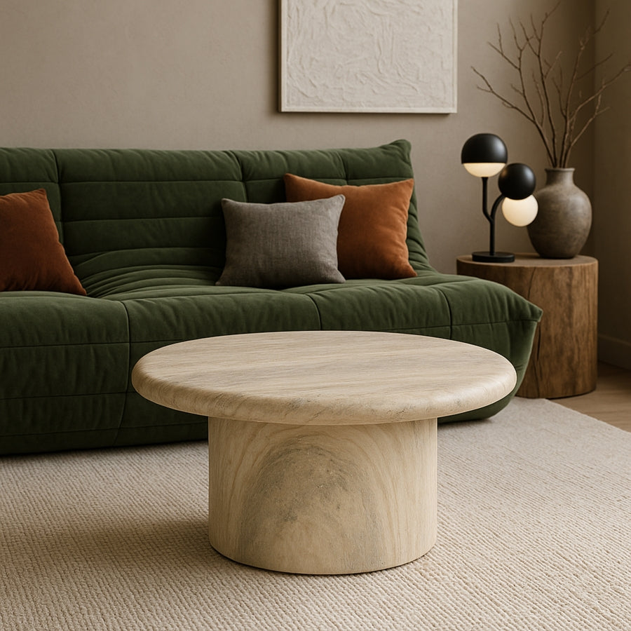 Emara Concrete and Fiberglass Coffee Table