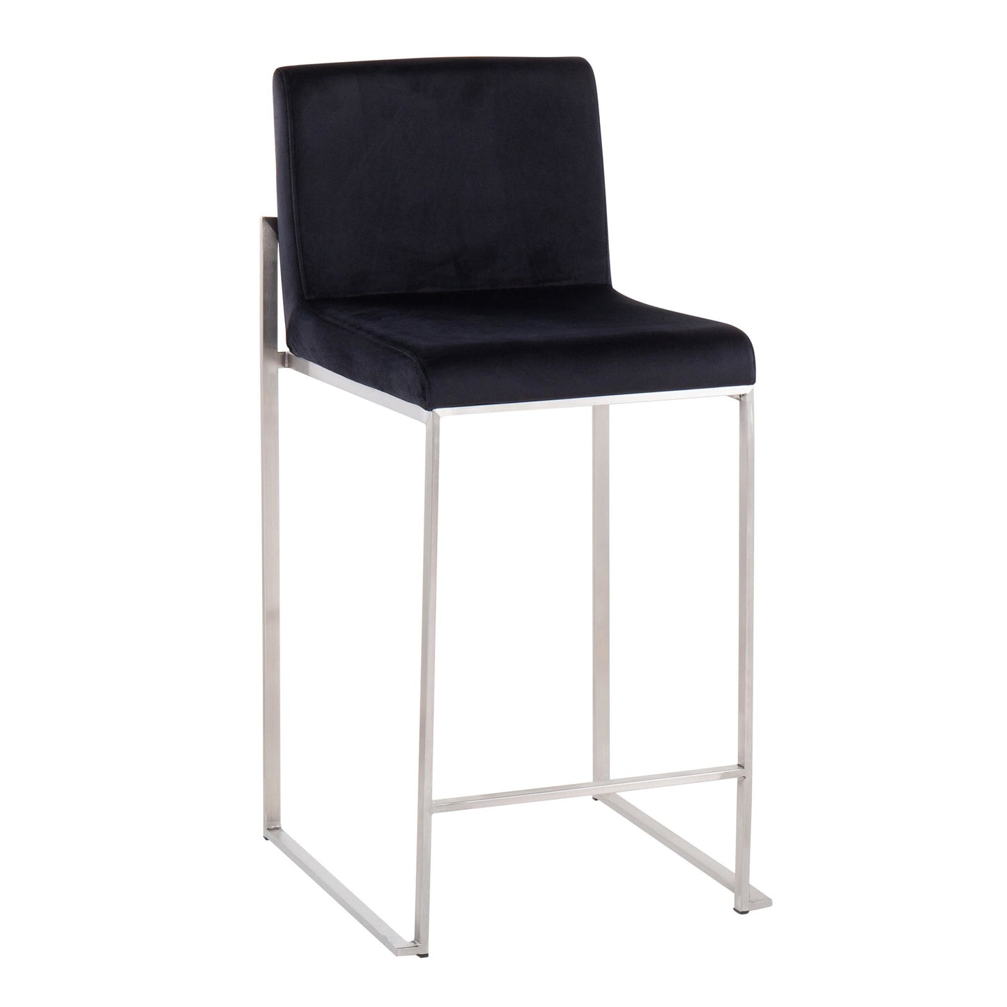 Fuji High back 26” Fixed-Height Counter Stool
