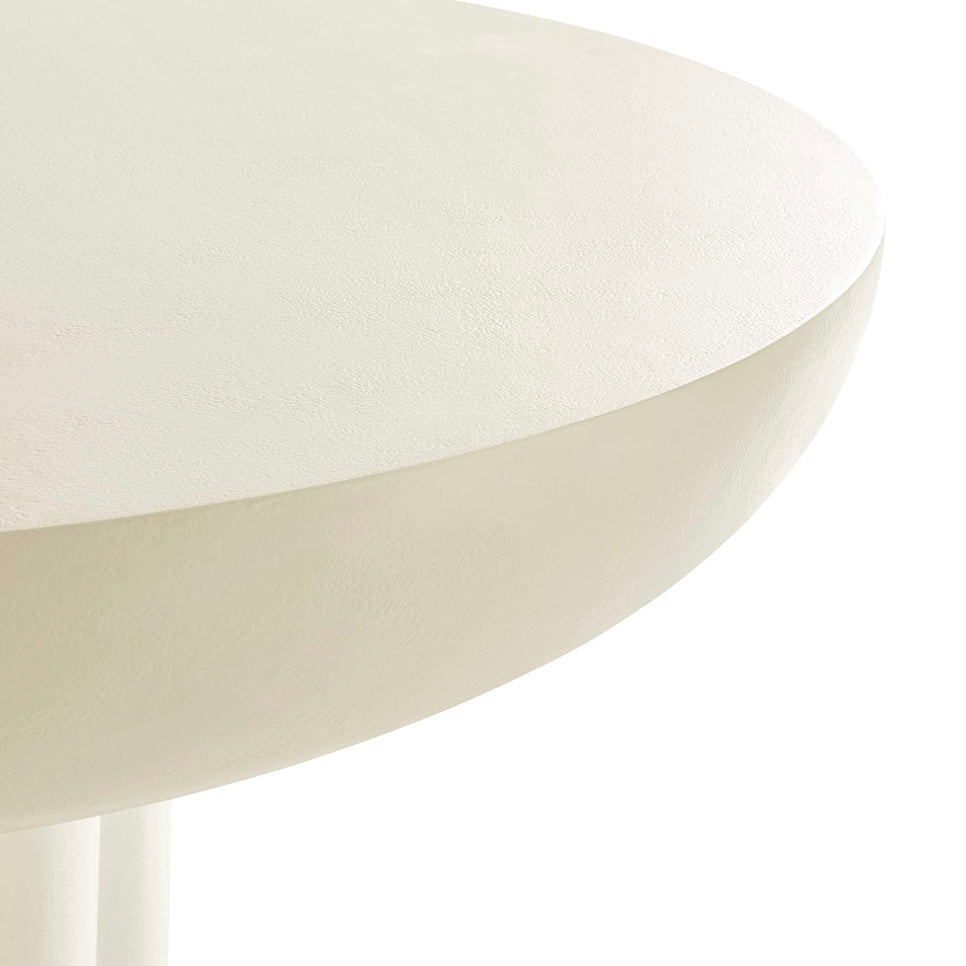Caspian 40” Round Concrete Dinning table
