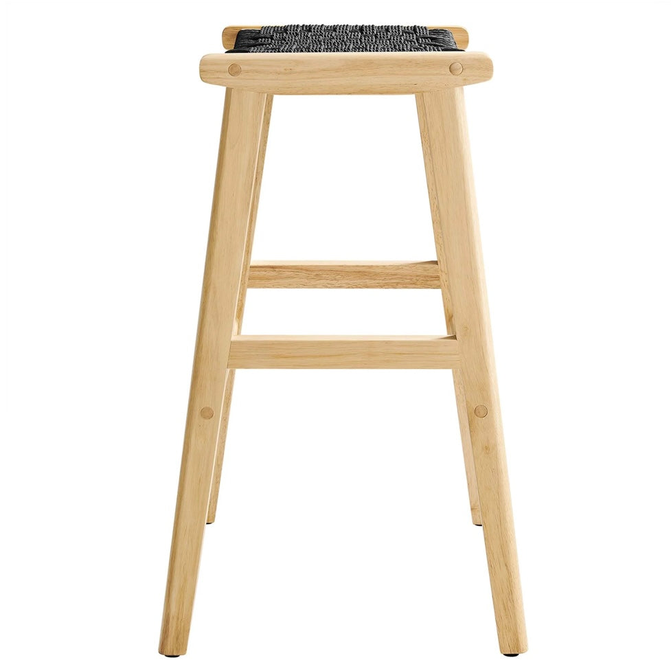 Saoirse Woven Rope Stool