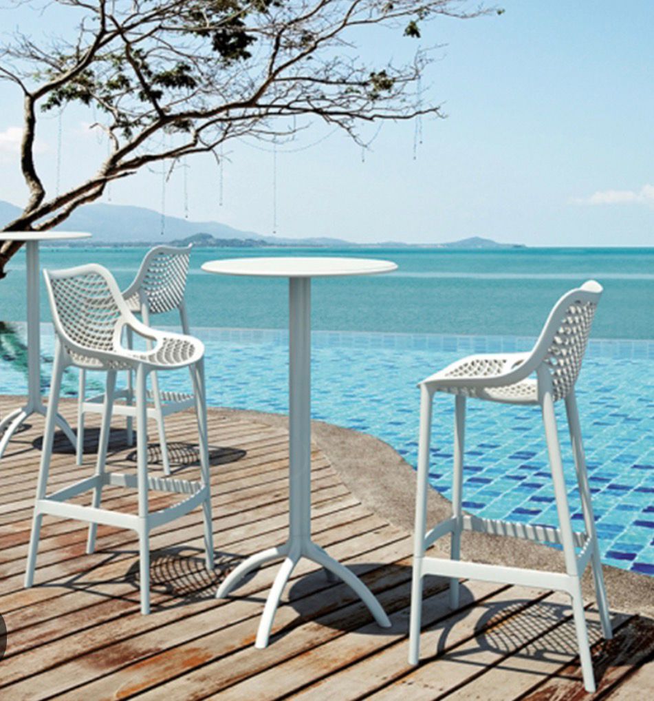 AURA 30” outdoor barstool