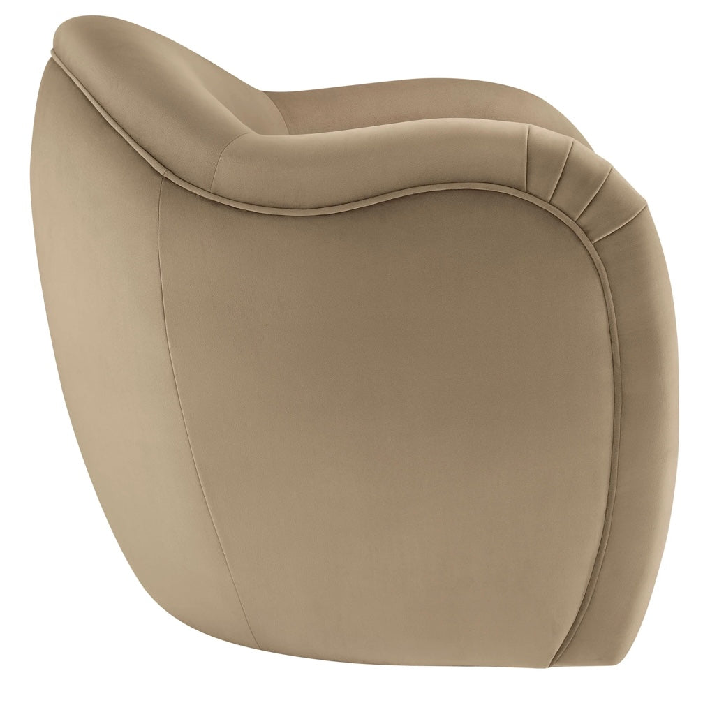 Compose Velvet Accent Chair