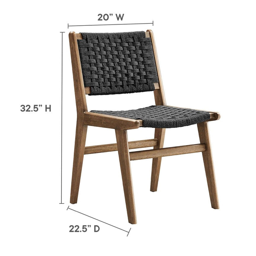 Saoirse Woven Rope Dining chair
