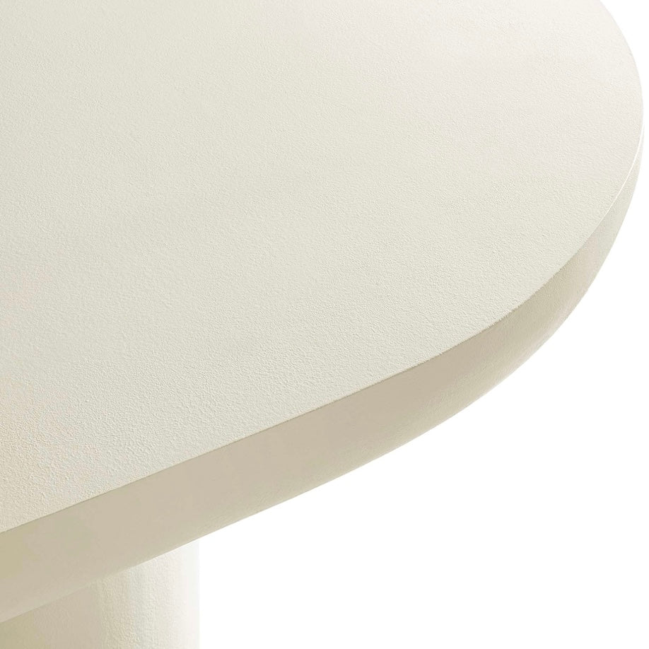 Caspian 72” Concrete Oval Table