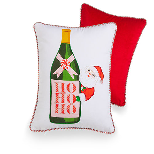 Bottled Christmas Cheer Pillow