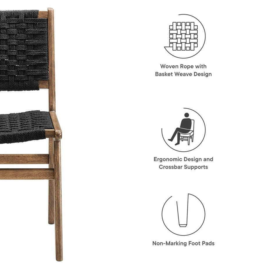 Saoirse Woven Rope Dining chair