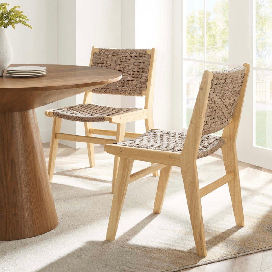 Saoirse Woven Rope Dining chair